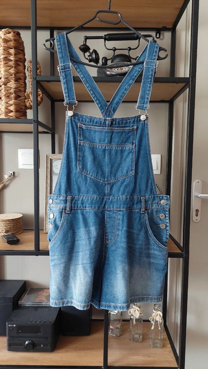 Salopette short