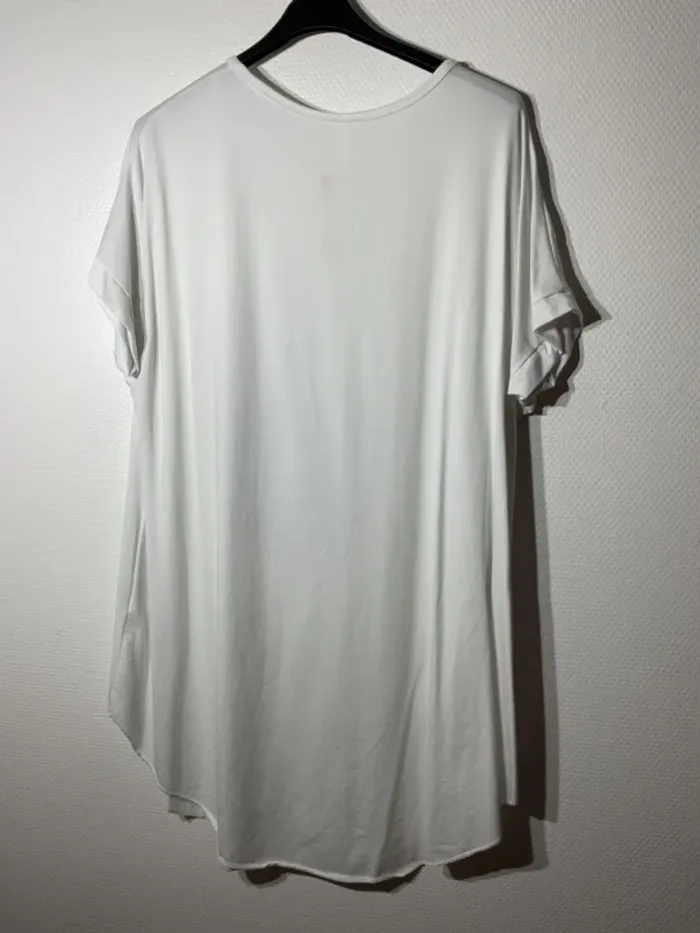 Tunique « plumes » femme taille unique(38-46)- rzfashion - neuf avec étiquette - photo numéro 3