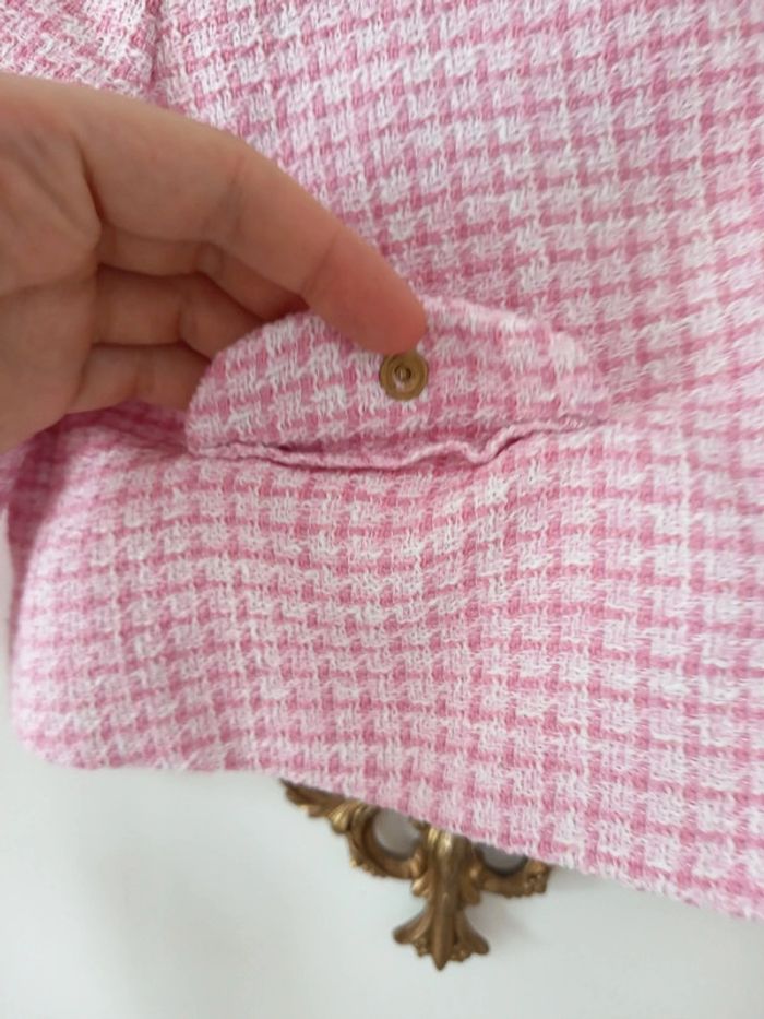 Veste en bouclette , jacquard - photo numéro 4