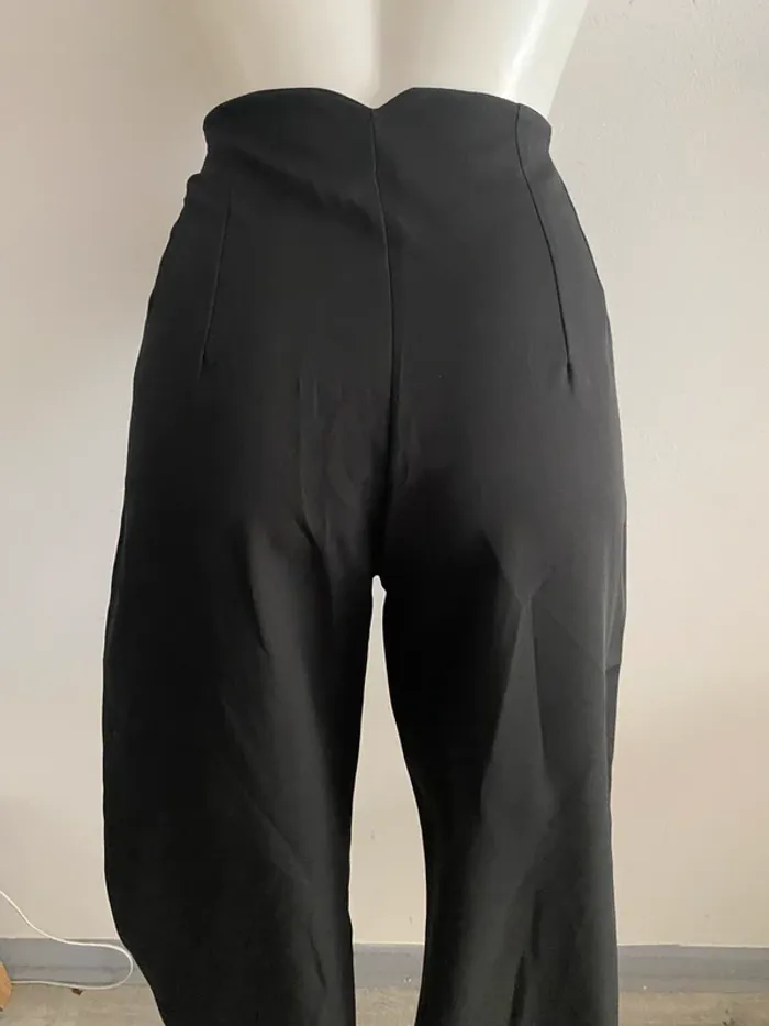 Pantalon habillé noir taille haute. - photo numéro 3