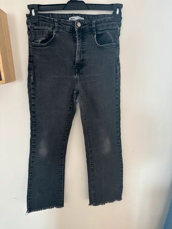 Jeans Zara, coupe droite, sept huitième
