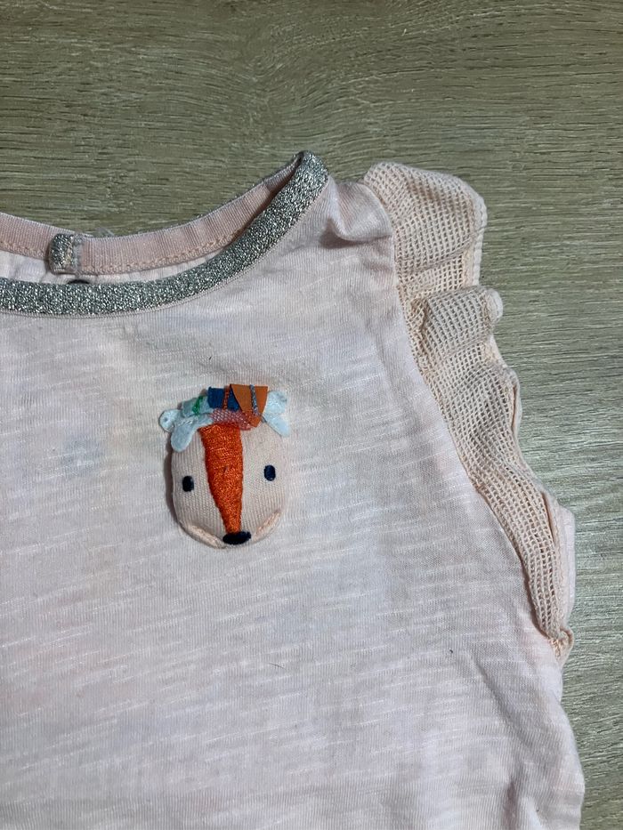 T-shirt MC Catimini 9 mois 🦊 - photo numéro 2