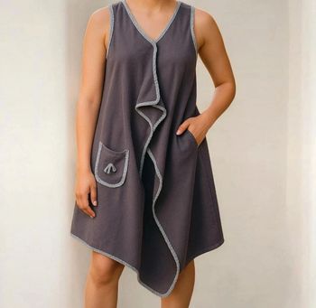 Serviette de bain robe
