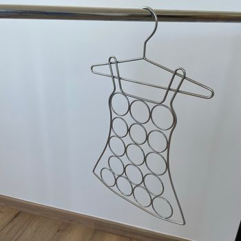 Porte écharpe ou ceinture chromée