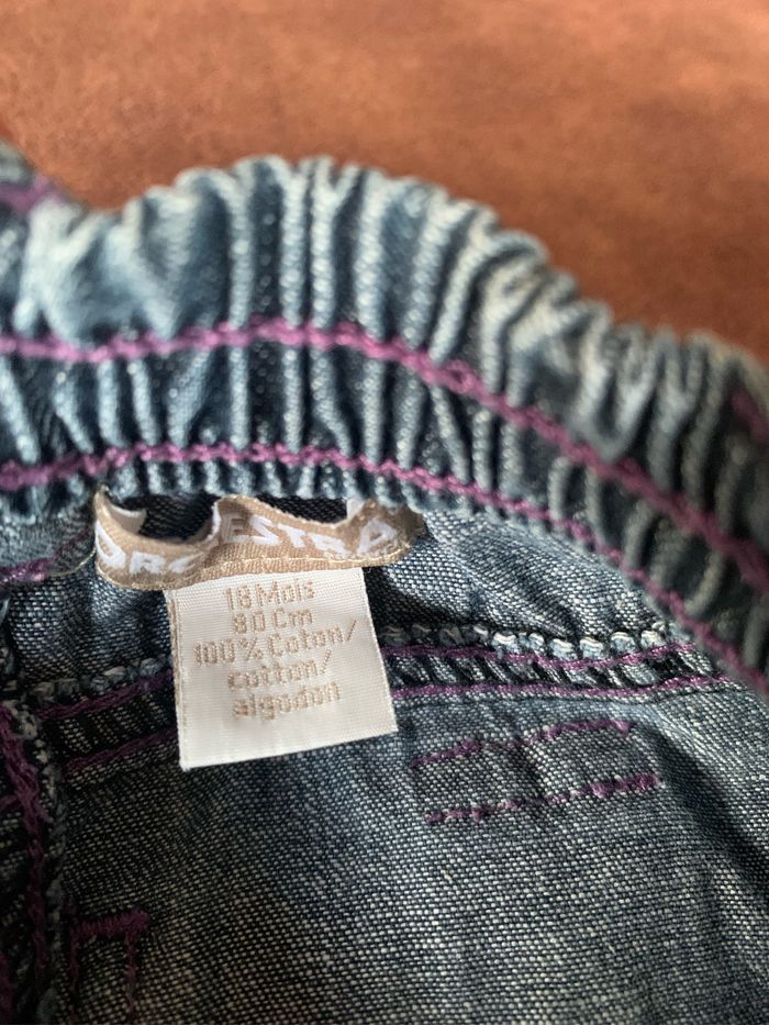 Short en jeans orchestra 18 mois - photo numéro 3