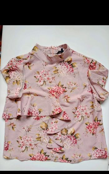 Blouse fleurie femme été 