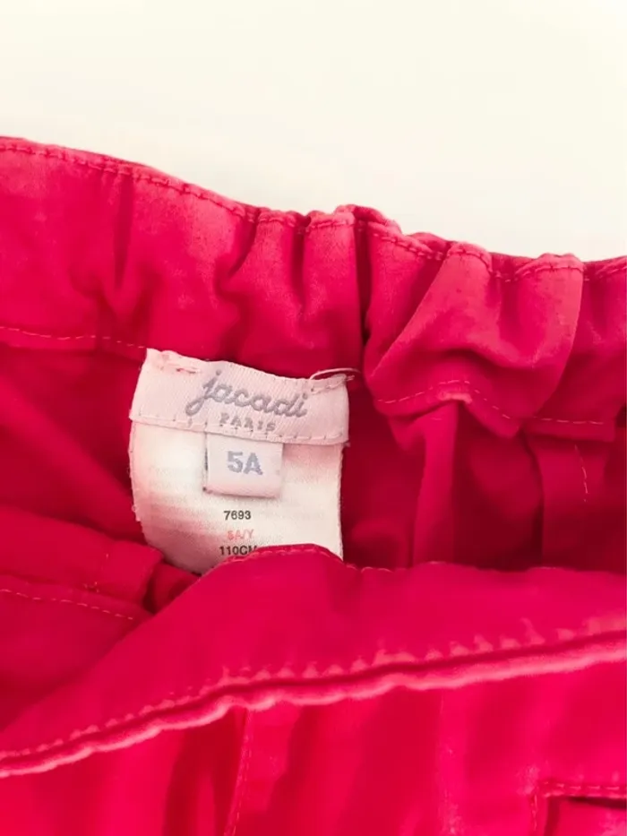 Pantalon rouge 5 ans jacadi - photo numéro 3