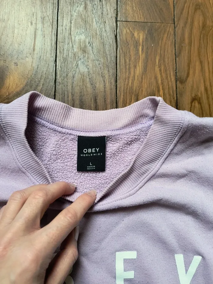 Sweat Obey taille L femme - photo numéro 11