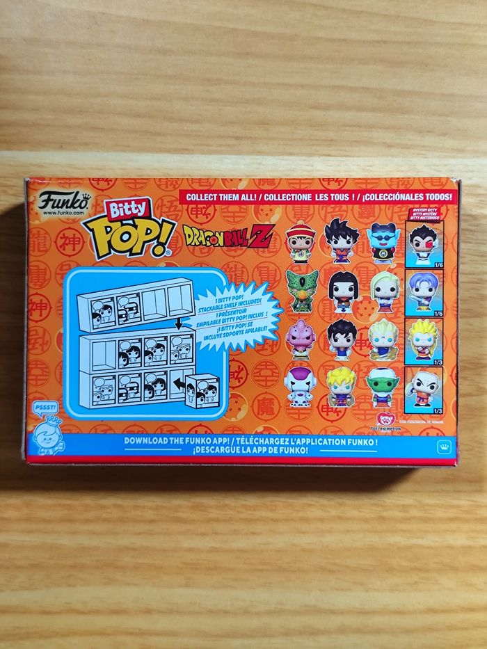 Boîte 4 Bitty Pop! - Dragon Ball Z (Majin Buu, Vegito, Majin Vegeta) - photo numéro 7