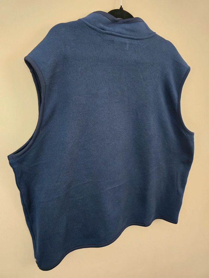 Gilet polaire sans manches Chaps bleu marine zippé avec poches taille XXL homme - photo numéro 7
