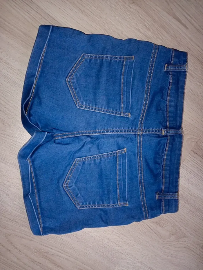 Short été femme taille S bleu - photo numéro 2