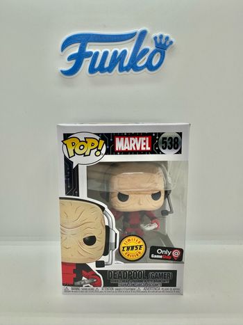 Funko Pop Marvel Deadpool Gamer 538 Chase GameStop Exclusive 🇺🇸