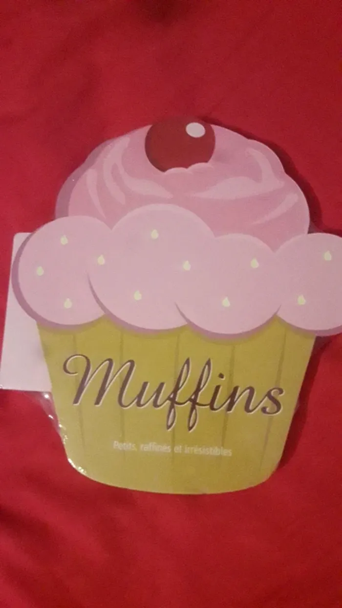 Livre de recette muffins neuf sous blister