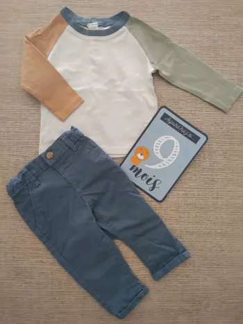 Ensemble 9 mois / 69-74 cm