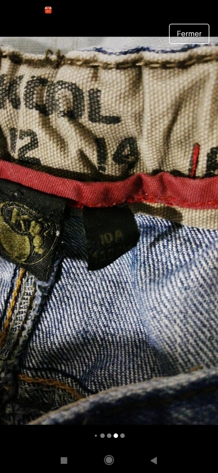 Jeans garçon taille 10 ans - photo numéro 7