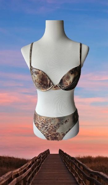 Maillot de bain 2 pièce, sans marque,  taille 34/36