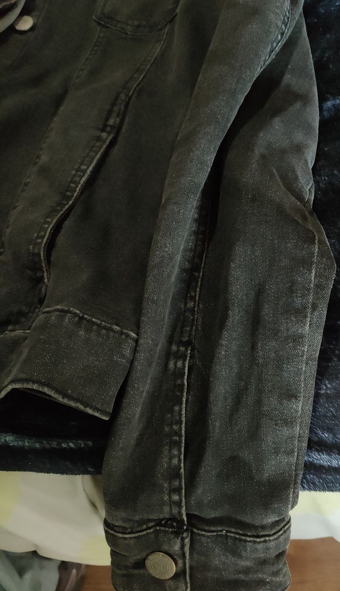 Veste en jeans noire femme Esmara taille 42 - photo numéro 8