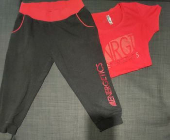 Ensemble de sport footing fitness