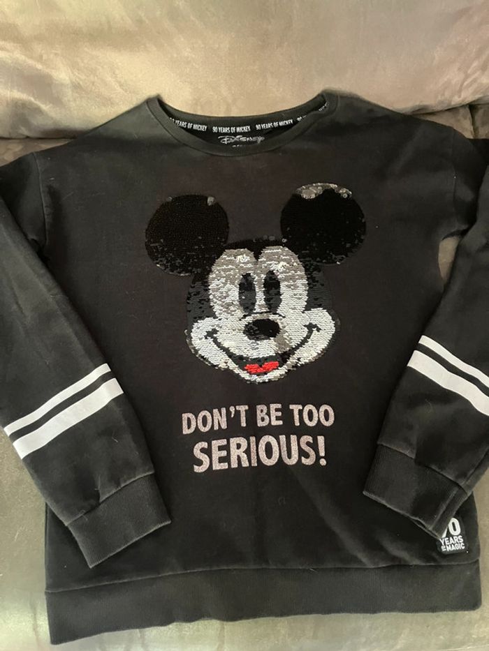 Pull sequins Disney 16 ans