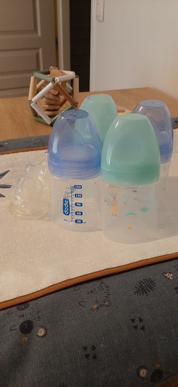 Biberons Dodie 150 ml avec ou sans tétines