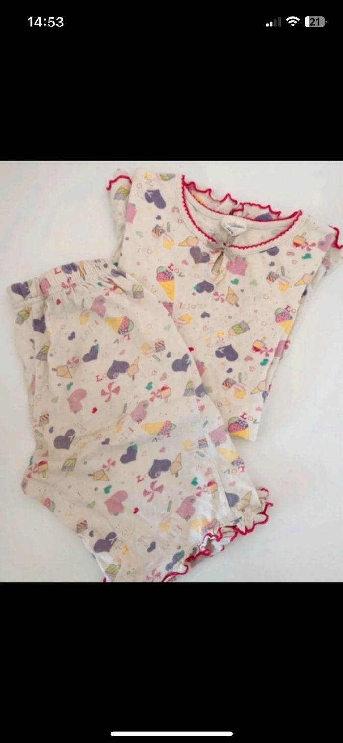 Vêtement fille 4 ans jupe pyjama maillot de bain tee shirt débardeur - photo numéro 9
