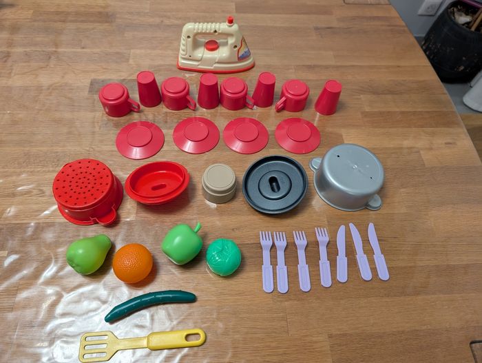 Lot de 31 accessoires de dînette - photo numéro 6