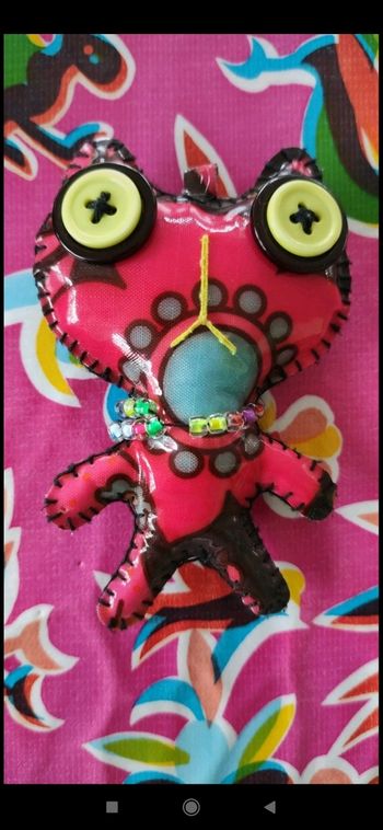 Poupée / figurine tissu plastifié