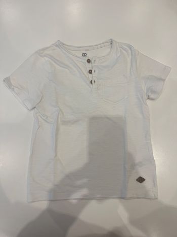 Teeshirt blanc la Redoute 8 ans