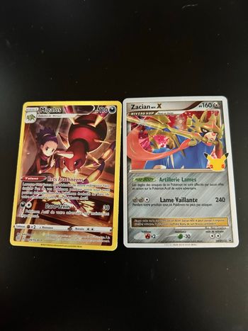 Lot de 2 carte Pokémon