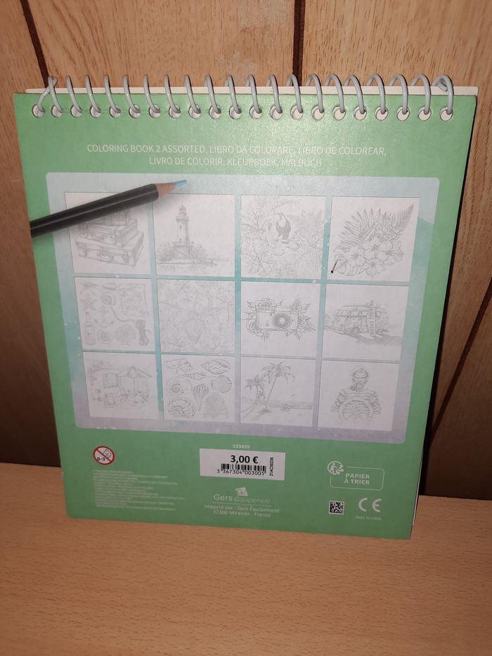 Cahier de coloriage - photo numéro 2