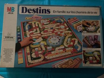 Jeu destins vintage