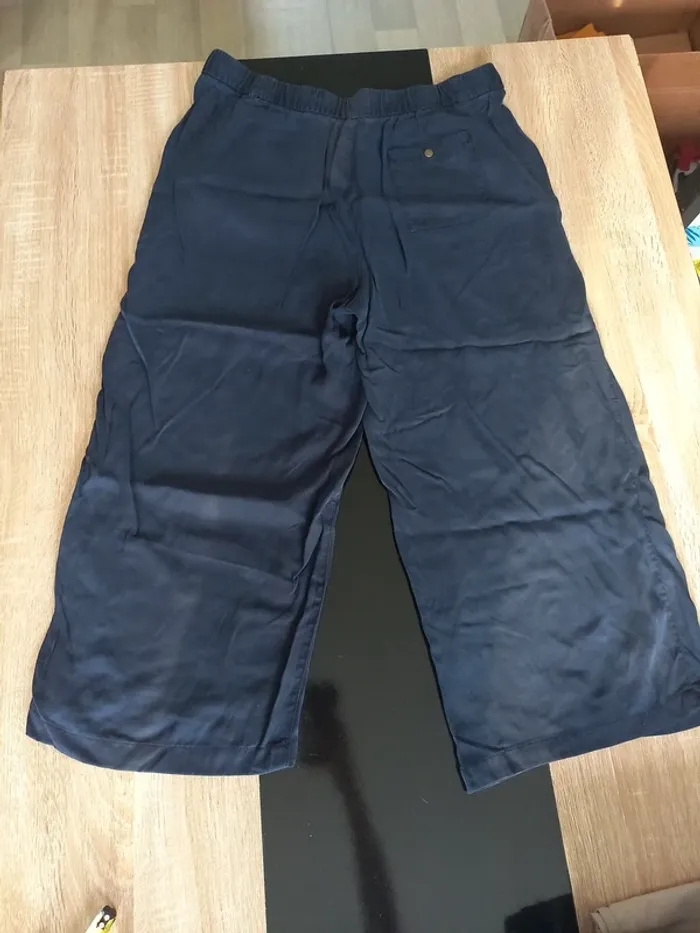 Pantalon en toile bleu marine L/XL - photo numéro 3