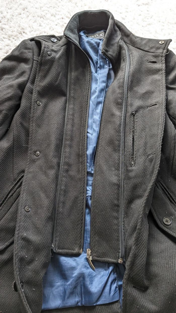 Manteau noir taille M - photo numéro 2