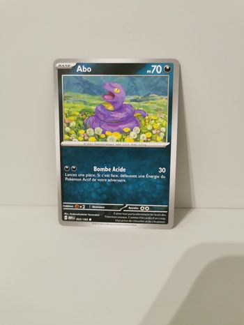 Carte Pokémon Abo 023/165
