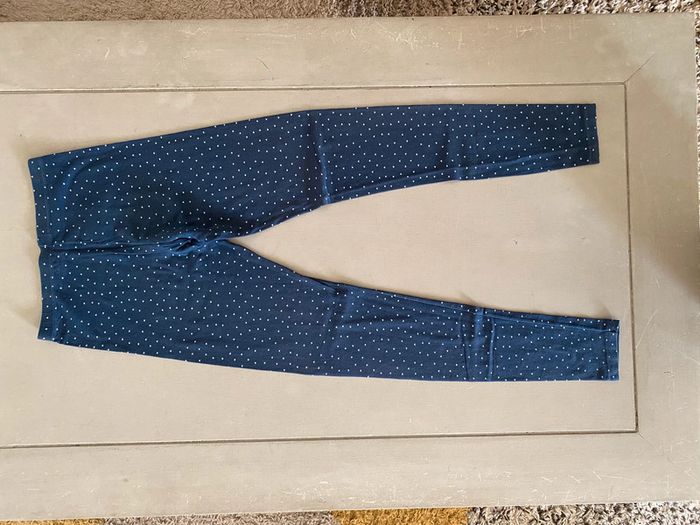 Leggings marine à cœurs Petit Bateau 12 ans - photo numéro 7