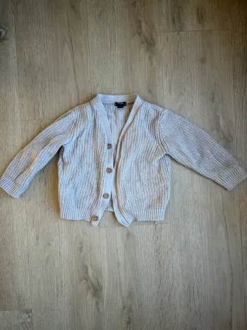 Gilet beige Kiabi 18 mois