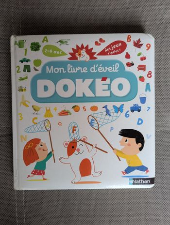 Mon livre d'éveil Dokéo 2-4 ans