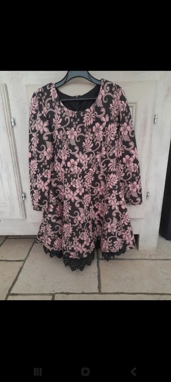 Robe à fleurs 10 ans