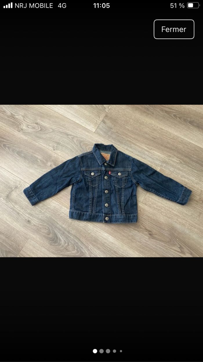 Veste en jean Levi Strauss