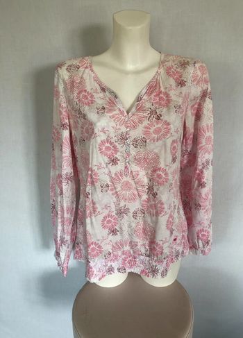 Blouse Tom Tailor à motifs floraux taille 40 42 très bon état