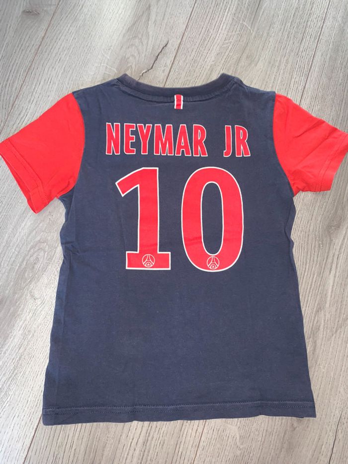 T shirt PSG neymar jr 6 ans bleu marine - photo numéro 2