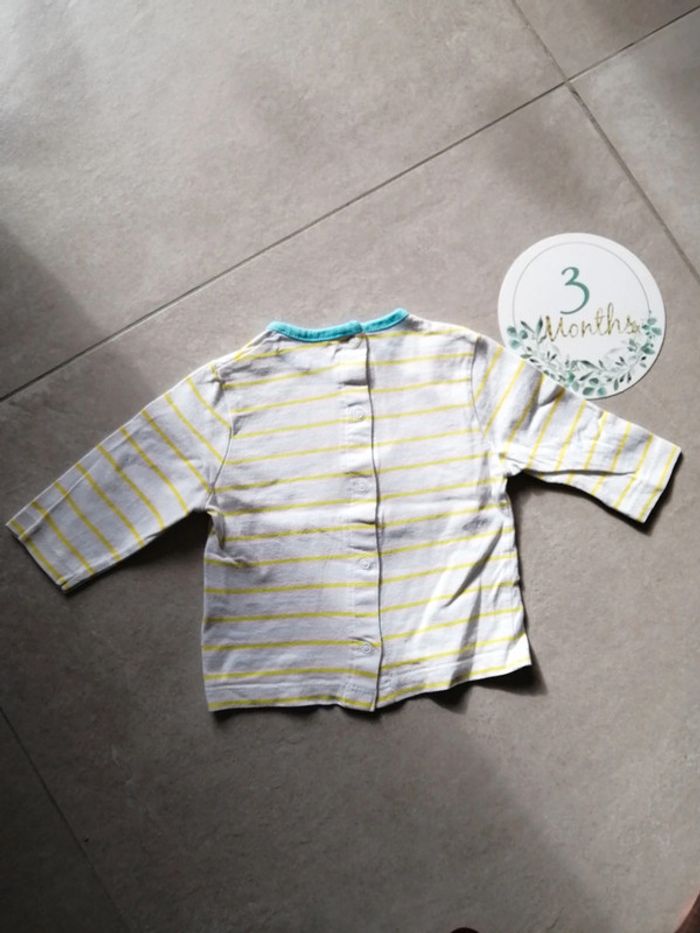 T-shirt tigre 3 mois kitchoun - photo numéro 4