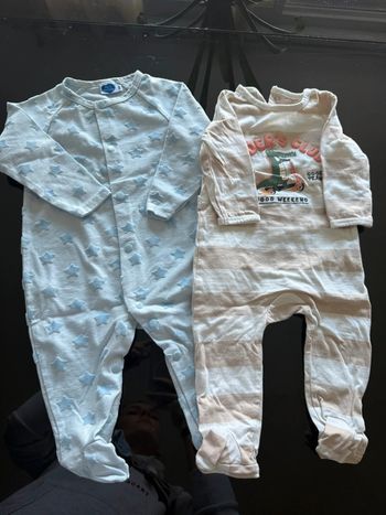 Lot de deux pyjamas