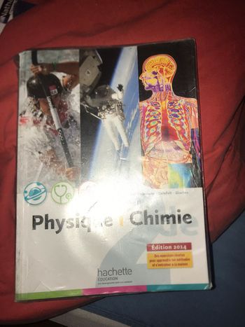 Manuel physique-chimie 2nd