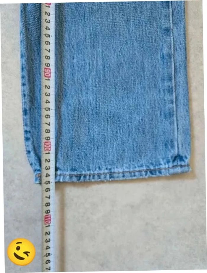 Jeans Levi's 501 W38 FR48 L30 coupe droite bleu Homme Men pan414b - photo numéro 5