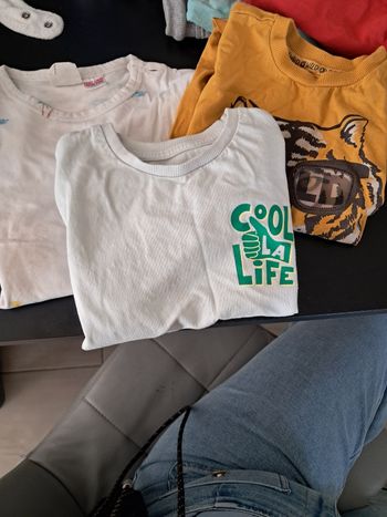 Lot tshirts 4/5ans