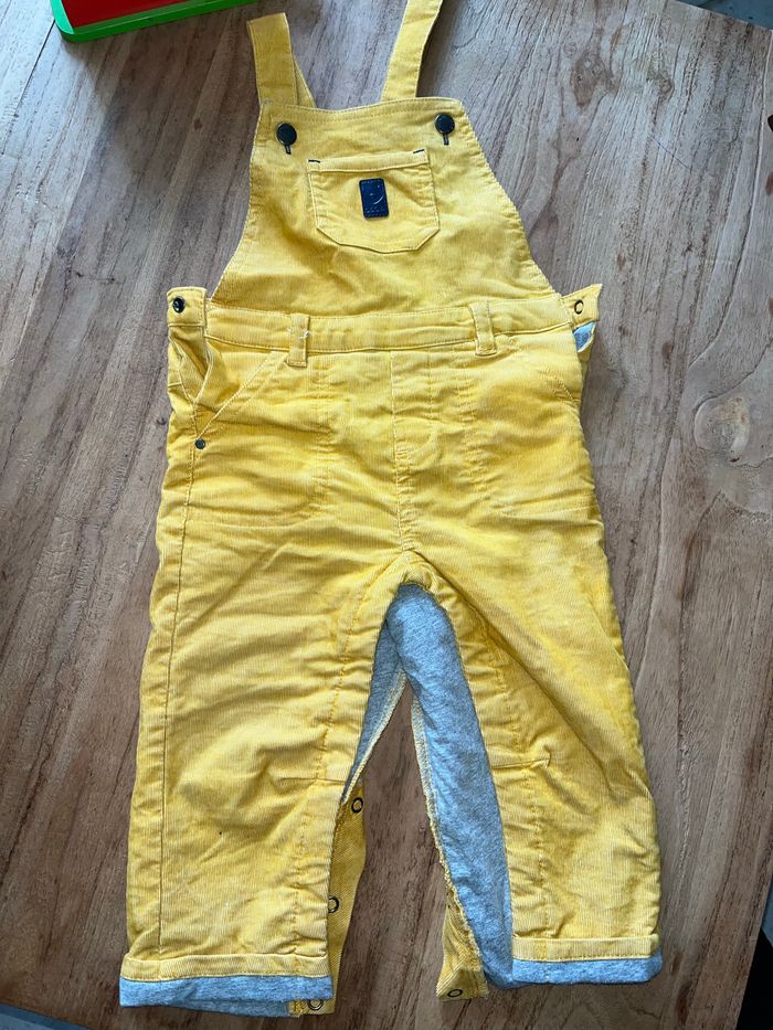 Salopette 18M garçon