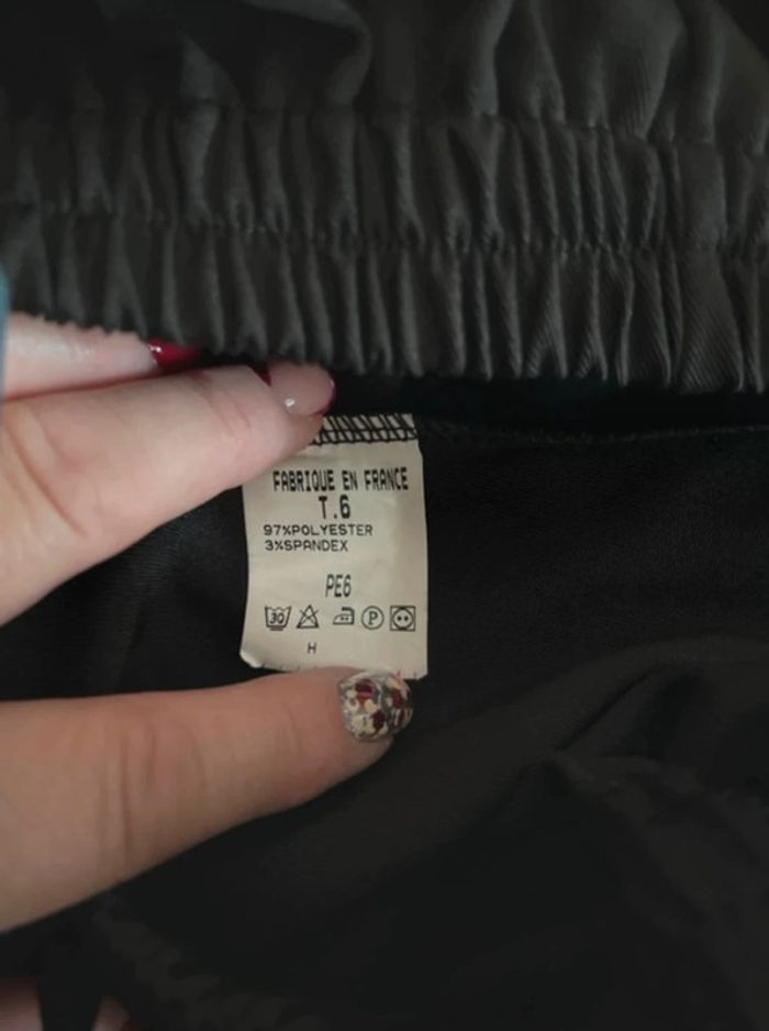 Pantalon femme taille 6 léger noir - photo numéro 3