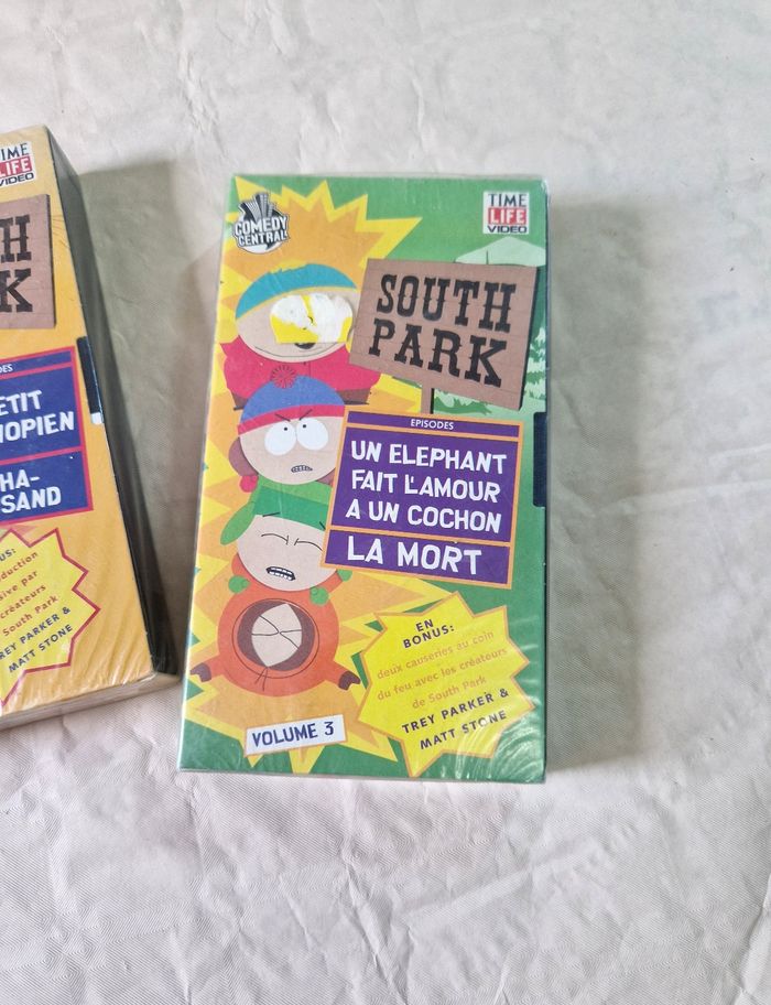 K7 Vhs South Park , sous blister - photo numéro 4