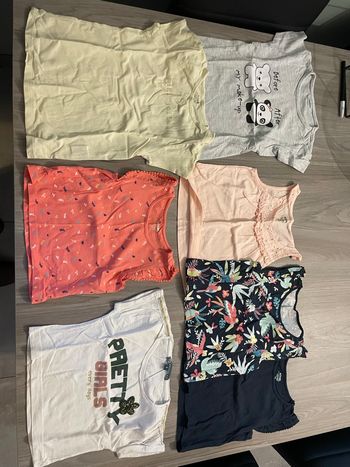 Lot t-shirt fille